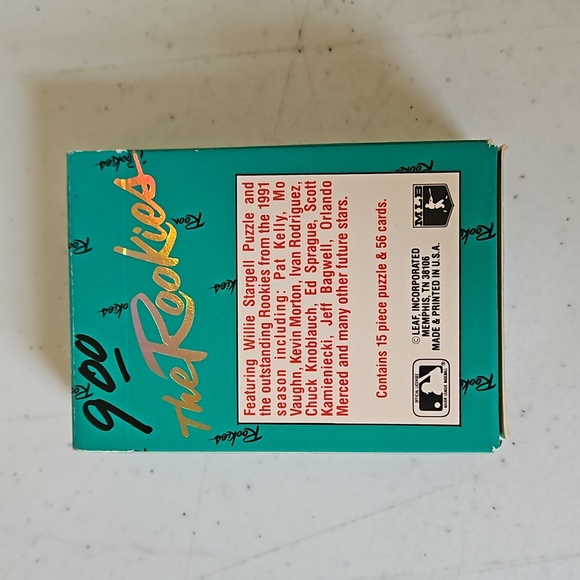 1991 Donruss The Rookies Puzzle and Cards complete set SEALED! - Picture 4 of 10